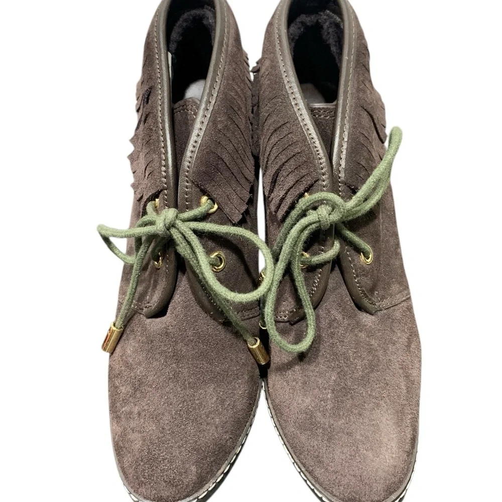 Tory Burch Fringe‎ Ankle Boots SZ 5 M